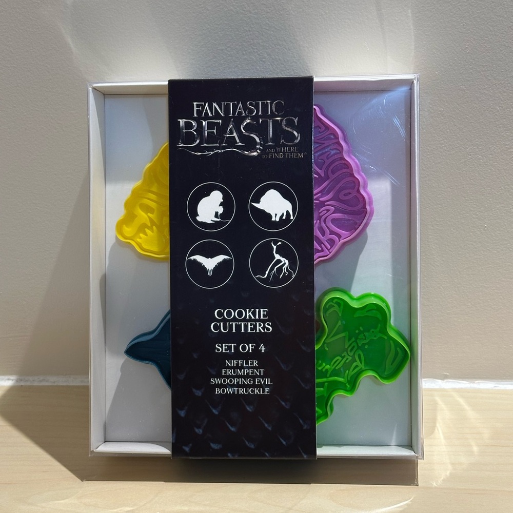 Harry Potter Fantastic Beasts Cookie Cutters Loot Crate